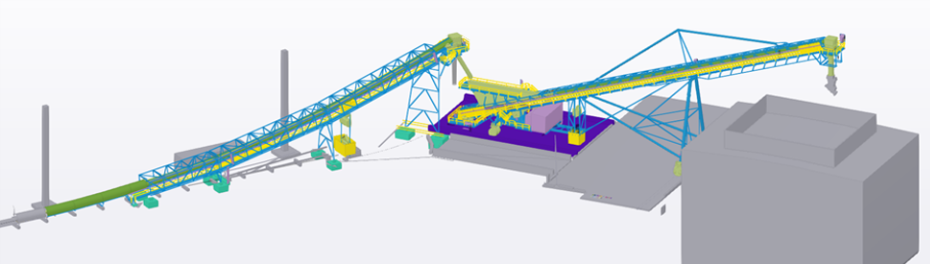 Bell Bay Ship Loader design 2