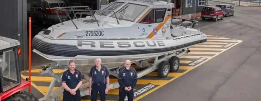 Community Grant for Tamar Sea Rescue safety upgrades