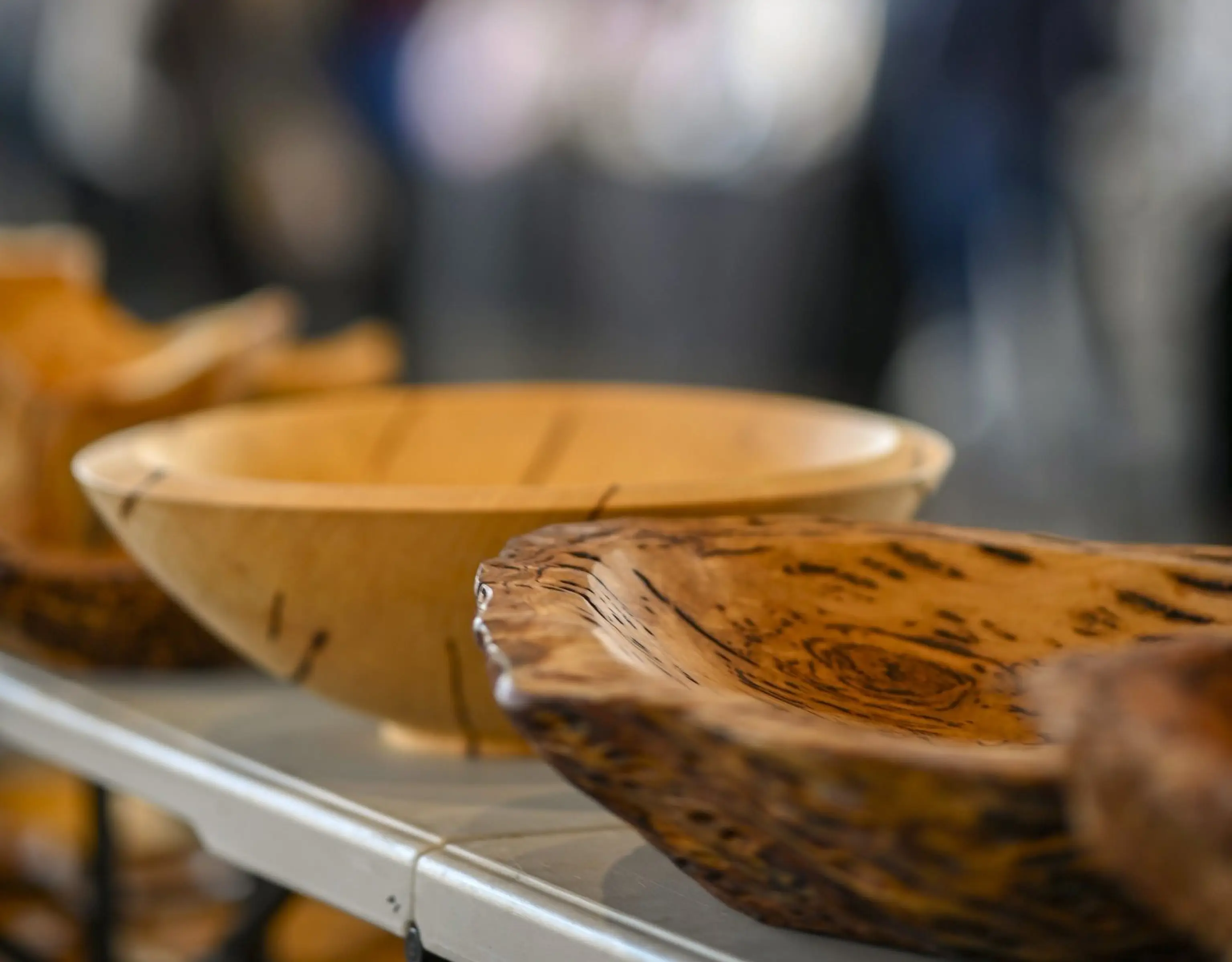 Tasmanian Handcrafted Bowls at Cruise Market