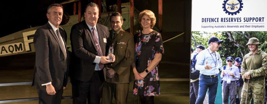 TasPorts wins National Defence Reserve Employer Support Award