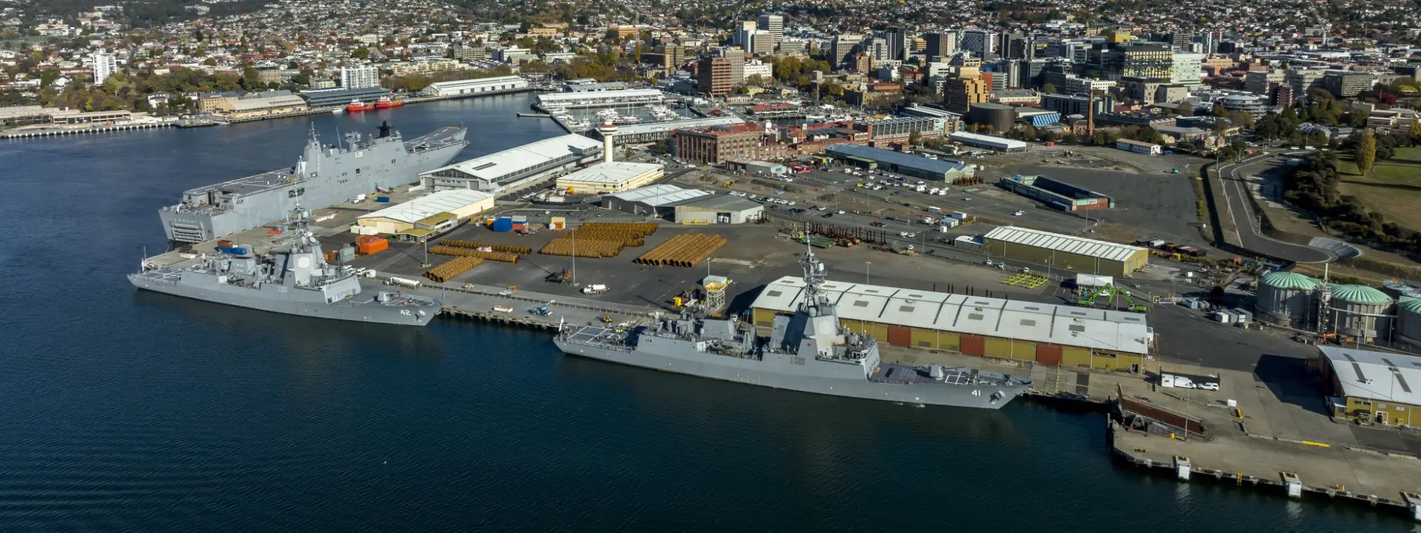 Warship visit May still