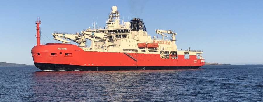 RSV Nuyina sea trials