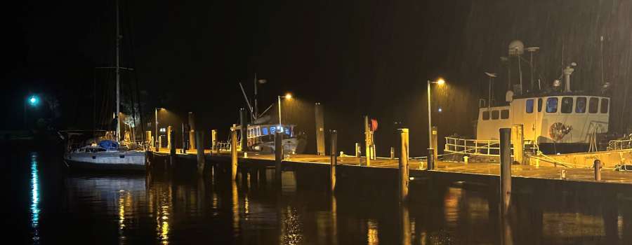 Lighting the way in Strahan