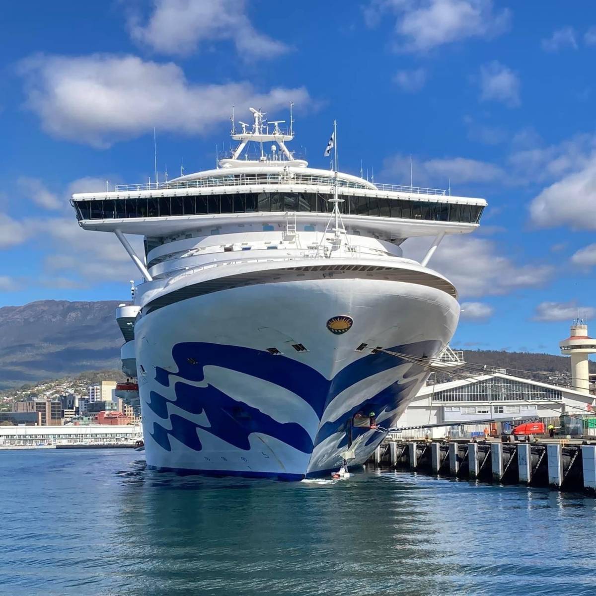 Grand Princess Maiden Voyage Port of Hobart March 2024 square3
