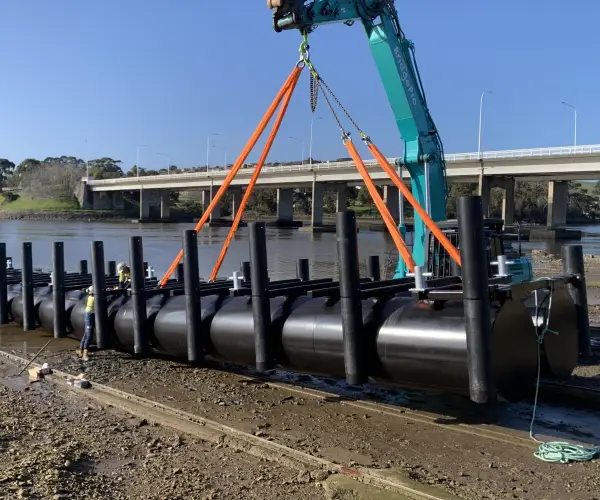 Devonport Small craft pontoon update Aug