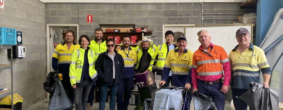 TasPorts Tackles Trash | Clean Up Australia Day's Business Clean Up Day
