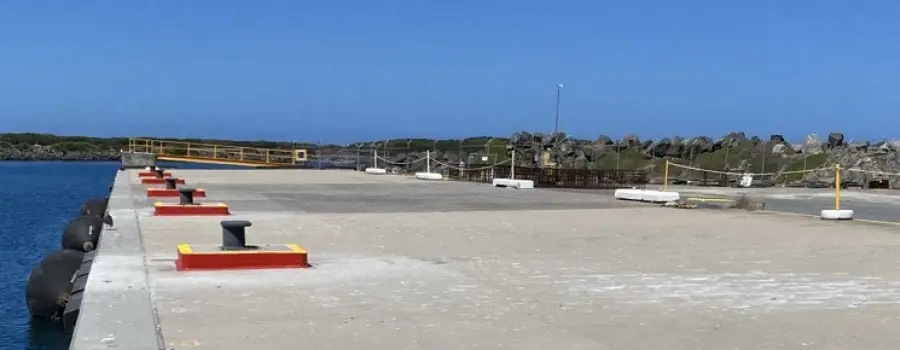 Bollard upgrade completed at Port of Grassy