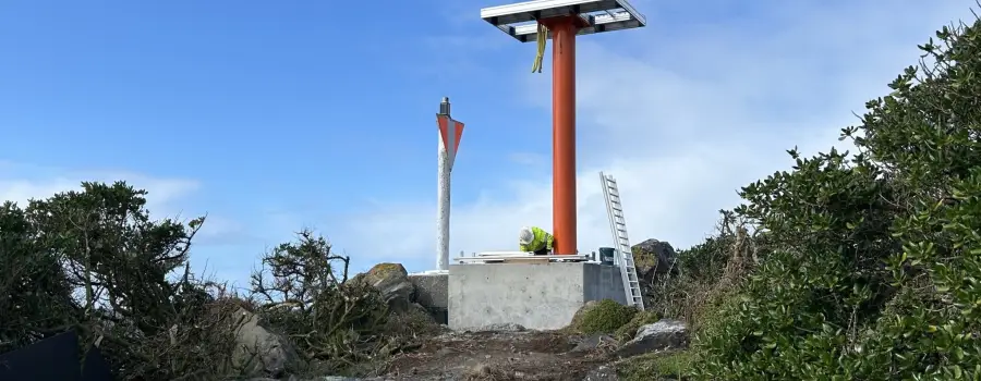 On-site construction underway for Grassy port navigation upgrades