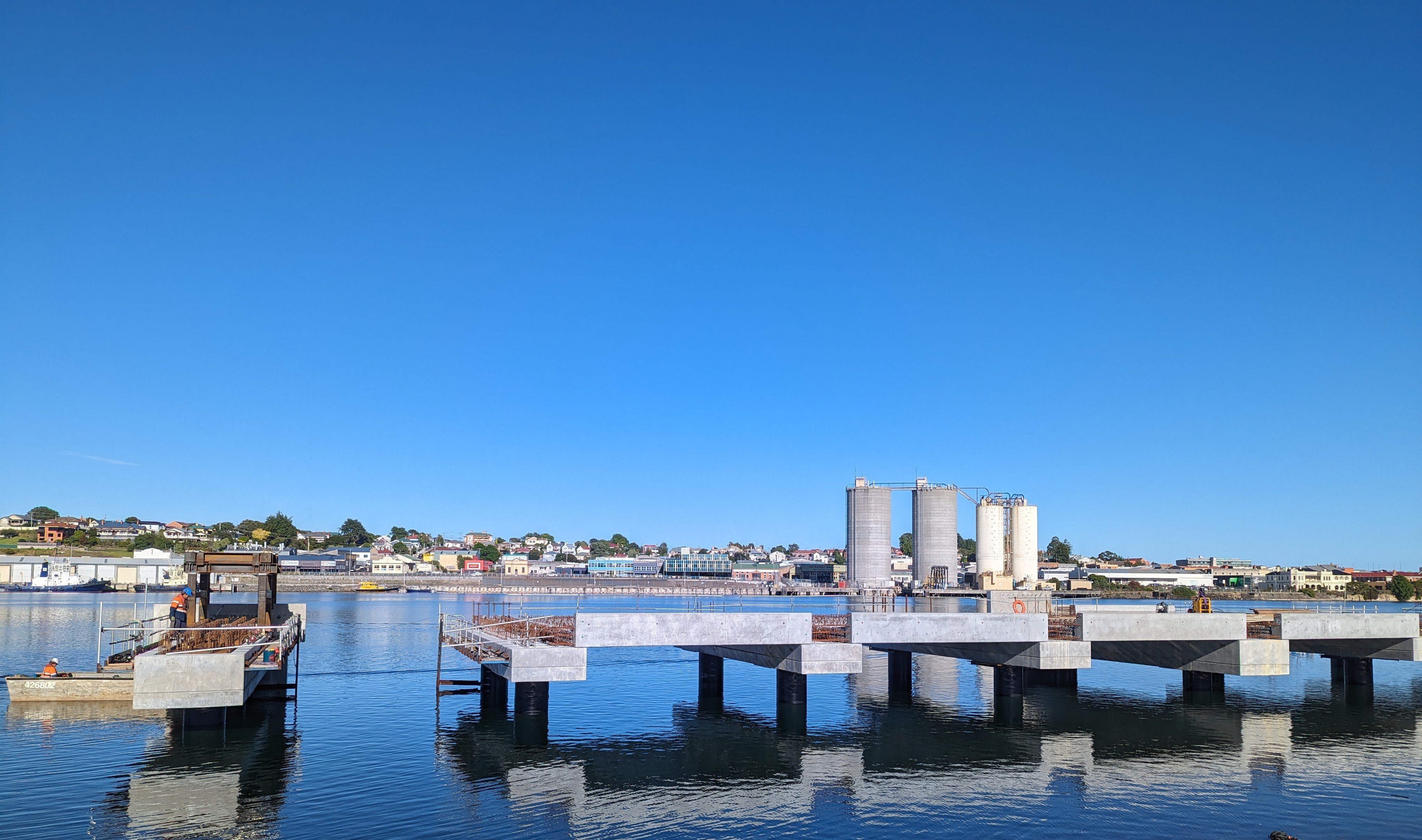 New wharf for Spirit of Tasmania