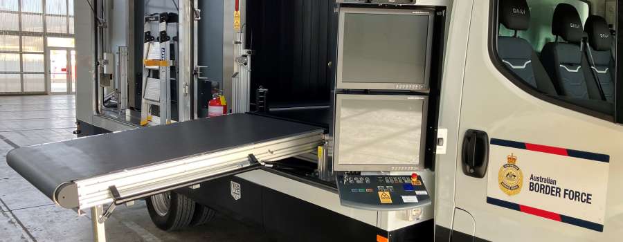 Australian Border Force welcomes new mobile x-ray unit