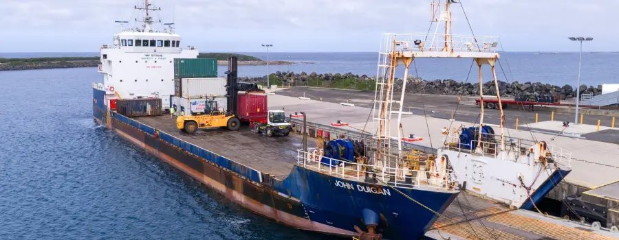 Bass Island Line celebrates MV John Duigan 1000th voyage