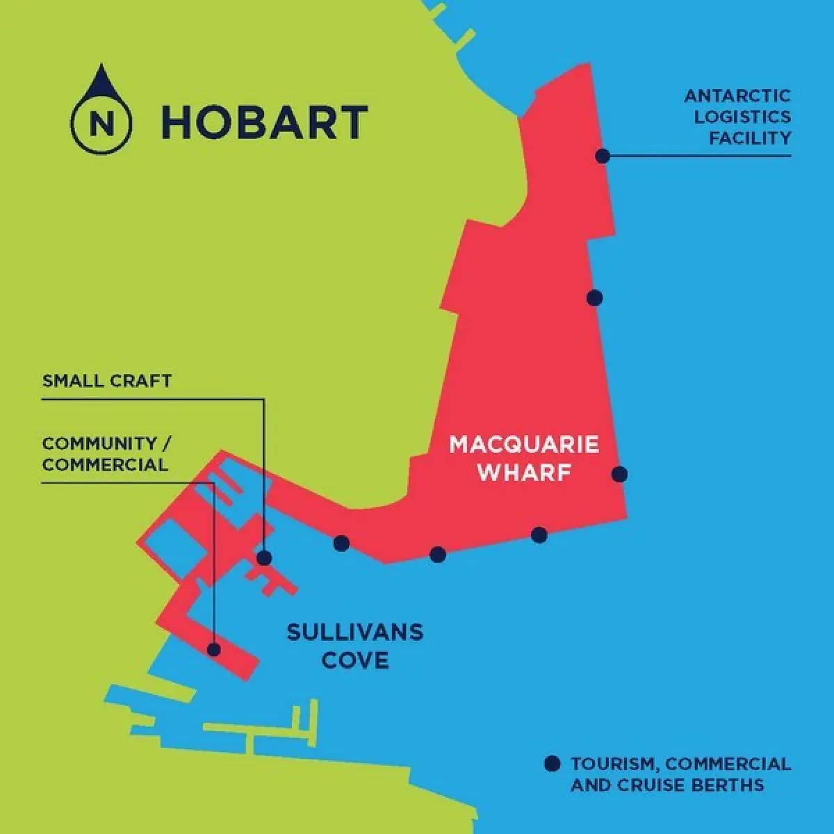 Hobart Map 2018